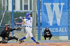 Baseball vs Nichols  Wheaton College Baseball vs Nichols College. - Photo By: KEITH NORDSTROM : Wheaton, baseball